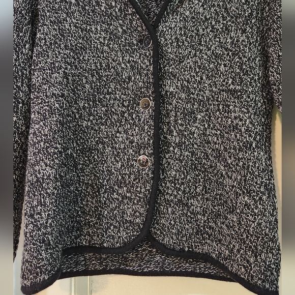 Women's Talbots Merino Wool Cardigan Blazer, Size Sp - Picture 7 of 14